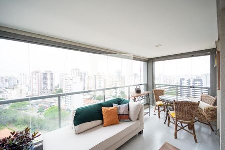 Varanda de apartamento à venda com 2 quartos, 68m² em Mirandópolis, São Paulo