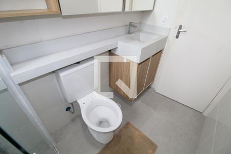 Banheiro de apartamento para alugar com 2 quartos, 56m² em Jardim Motorama, São José dos Campos