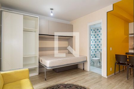 Sala/Quarto de kitnet/studio para alugar com 1 quarto, 42m² em Centro Histórico de São Paulo, São Paulo