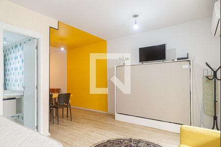 Sala/Quarto de kitnet/studio para alugar com 1 quarto, 42m² em Centro Histórico de São Paulo, São Paulo