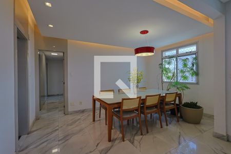 Sala de apartamento à venda com 3 quartos, 110m² em Carmo, Belo Horizonte