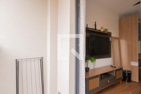 Varanda da Sala de apartamento para alugar com 1 quarto, 29m² em Bela Vista, São Paulo