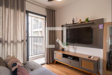 Sala de apartamento para alugar com 1 quarto, 29m² em Bela Vista, São Paulo