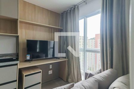 Sala e Cozinha de apartamento para alugar com 1 quarto, 25m² em Vila Butantã, São Paulo