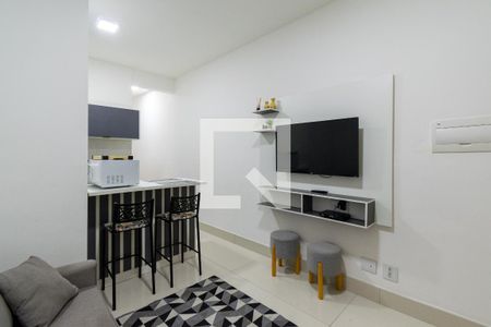 Sala  de apartamento para alugar com 1 quarto, 43m² em Parque Jabaquara, São Paulo