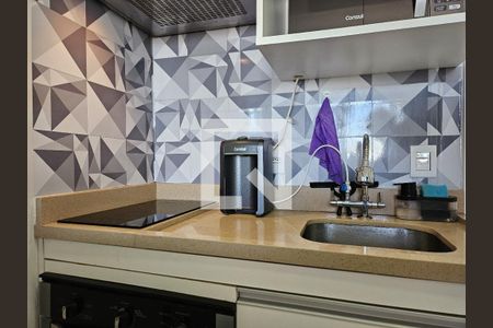 Cozinha de apartamento à venda com 1 quarto, 32m² em Brás, São Paulo