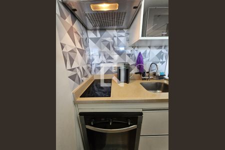 Cozinha de apartamento à venda com 1 quarto, 32m² em Brás, São Paulo