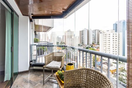 Varanda de apartamento à venda com 3 quartos, 195m² em Pompeia, São Paulo
