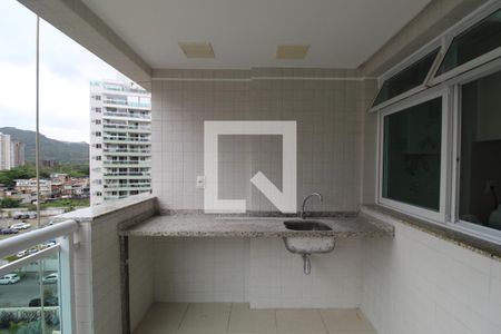 Sala - Varanda de apartamento para alugar com 3 quartos, 86m² em Barra Olímpica, Rio de Janeiro