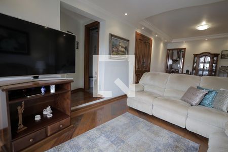 Sala de apartamento à venda com 4 quartos, 140m² em Vila Valparaíso, Santo André