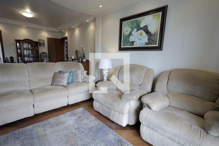 Sala de apartamento à venda com 4 quartos, 140m² em Vila Valparaíso, Santo André