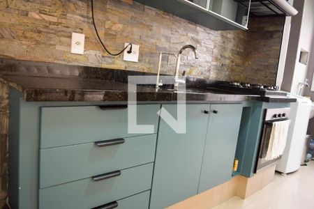 Cozinha de apartamento à venda com 2 quartos, 52m² em Vila Moreira, São Paulo