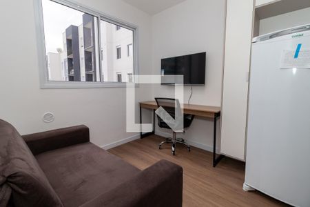 Sala de apartamento para alugar com 1 quarto, 28m² em Barra Funda, São Paulo