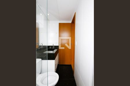 Banheiro do Quarto 1 de apartamento à venda com 2 quartos, 61m² em Havaí, Belo Horizonte