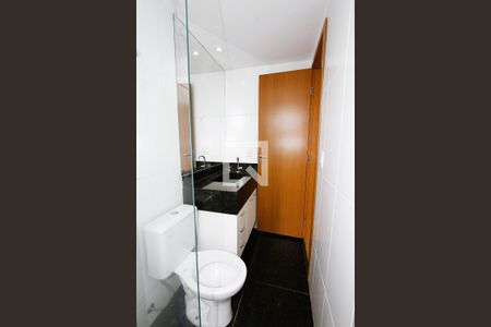 Banheiro do Quarto 1 de apartamento à venda com 2 quartos, 61m² em Havaí, Belo Horizonte