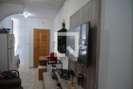 Sala de apartamento à venda com 2 quartos, 80m² em Vila Valparaíso, Santo André