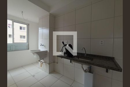 Sala/Cozinha de apartamento para alugar com 2 quartos, 38m² em Jardim Rincão, São Paulo