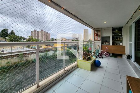 Varanda Gourmet de apartamento para alugar com 3 quartos, 130m² em Baeta Neves, São Bernardo do Campo