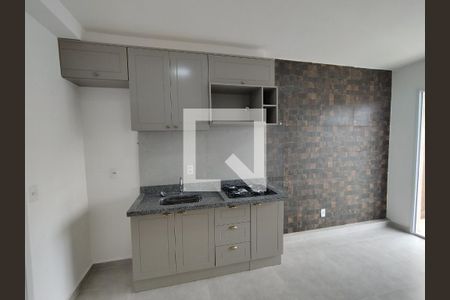 Sala/Cozinha de apartamento para alugar com 1 quarto, 29m² em Sacoma, São Paulo