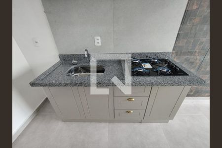 Sala/Cozinha de apartamento para alugar com 1 quarto, 29m² em Sacoma, São Paulo