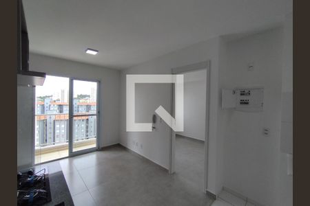 Sala/Cozinha de apartamento para alugar com 1 quarto, 29m² em Sacoma, São Paulo