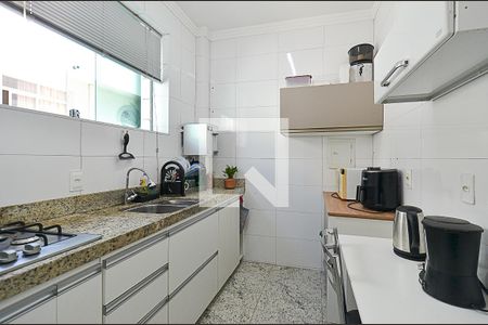 Cozinha de apartamento à venda com 3 quartos, 74m² em Cidade Nova, Belo Horizonte