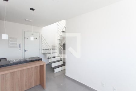Sala/Cozinha de apartamento para alugar com 1 quarto, 85m² em Jardim Atlântico, Belo Horizonte