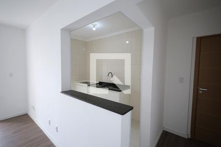 Cozinha de apartamento para alugar com 2 quartos, 55m² em Campestre, Santo André