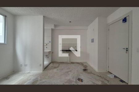 Sala de apartamento à venda com 2 quartos, 37m² em Jardim, Santo André