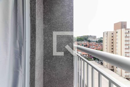 Varanda da Sala/Cozinha de kitnet/studio para alugar com 1 quarto, 27m² em Vila Butantã, São Paulo