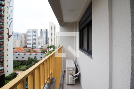 Varanda de apartamento à venda com 1 quarto, 39m² em Vila Olímpia, São Paulo