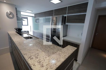 Cozinha de apartamento para alugar com 2 quartos, 92m² em Jardim, Santo André