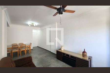 Sala de apartamento para alugar com 3 quartos, 89m² em Embaré, Santos