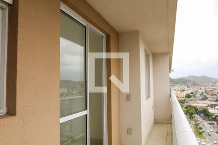 Varanda da Sala de apartamento à venda com 1 quarto, 45m² em Todos Os Santos, Rio de Janeiro