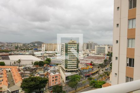 Varanda da Sala de apartamento à venda com 1 quarto, 45m² em Todos Os Santos, Rio de Janeiro