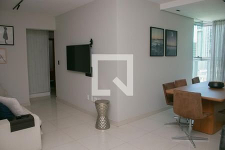 Sala de apartamento para alugar com 3 quartos, 90m² em Lourdes, Belo Horizonte
