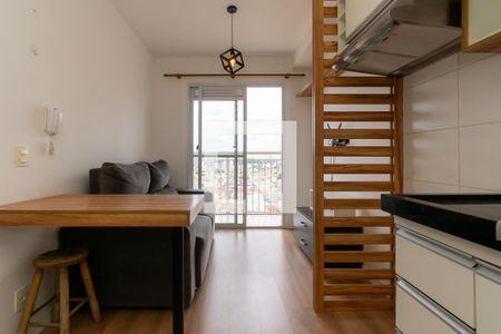 Sala de apartamento à venda com 1 quarto, 28m² em Vila Alpina, São Paulo