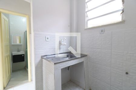 Cozinha de casa para alugar com 1 quarto, 27m² em Engenho de Dentro, Rio de Janeiro