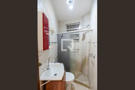 Banheiro Social de apartamento para alugar com 1 quarto, 40m² em Tijuca, Rio de Janeiro