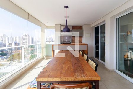 Sala - Varanda de apartamento à venda com 2 quartos, 138m² em Brooklin, São Paulo