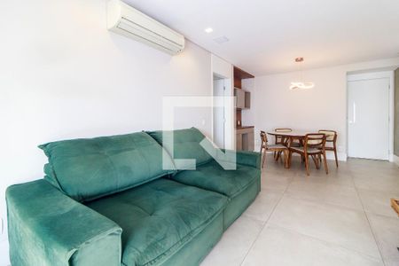 Sala de apartamento à venda com 2 quartos, 138m² em Brooklin, São Paulo