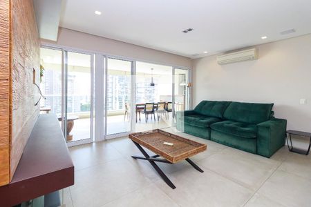 Sala de apartamento à venda com 2 quartos, 138m² em Brooklin, São Paulo