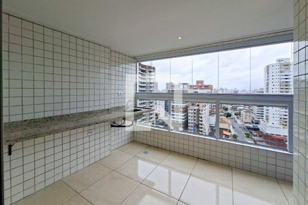 Sacada  de apartamento para alugar com 2 quartos, 81m² em Guilhermina, Praia Grande