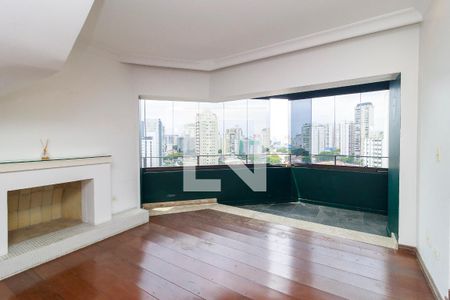 Sala de apartamento à venda com 3 quartos, 219m² em Campo Belo, São Paulo