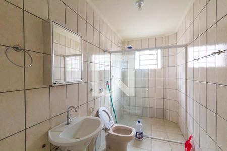 Banheiro Social de casa para alugar com 1 quarto, 80m² em Vila Norma, São Paulo