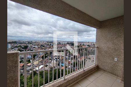 Varanda da Sala de apartamento para alugar com 2 quartos, 47m² em Vila Moraes, São Paulo