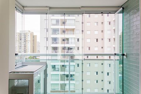 Varanda da Sala de apartamento para alugar com 1 quarto, 42m² em Barra Funda, São Paulo