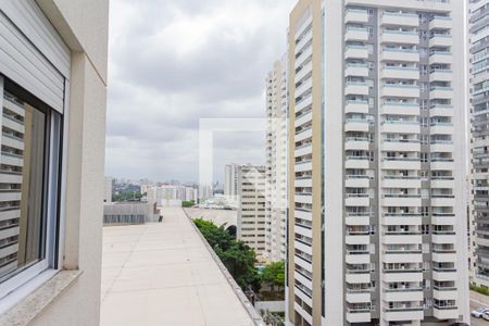 Vista da Varanda de apartamento para alugar com 1 quarto, 42m² em Barra Funda, São Paulo