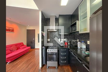Sala/Cozinha de apartamento para alugar com 1 quarto, 50m² em Pompeia, São Paulo