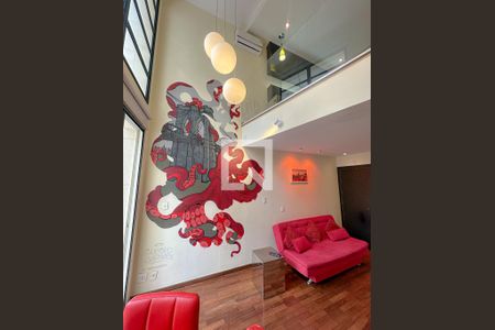 Sala/Cozinha de apartamento para alugar com 1 quarto, 50m² em Pompeia, São Paulo